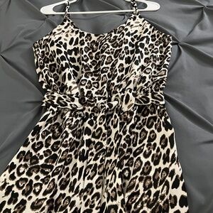 Leopard Print Dress